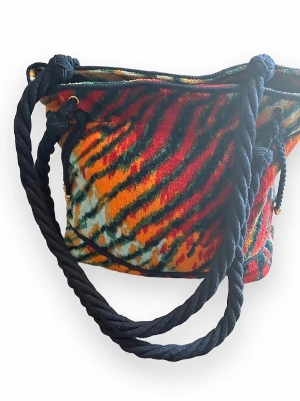 Rare Sold Out Vintage Bottega Veneta Bucket Bag Multicolor Shoulder Bag